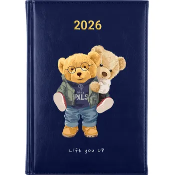 Kalendář Knižní kalendář 2026 A5 modrý