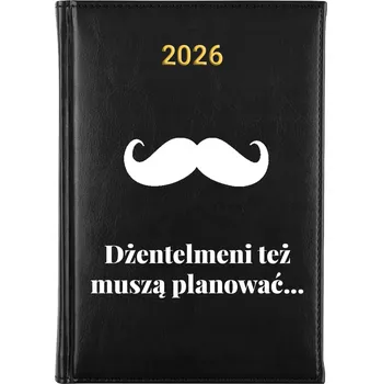 Kalendář Knižkový kalendář 2026 A5 černý
