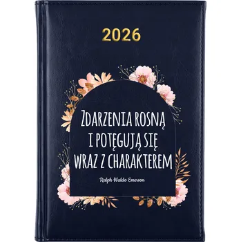 Kalendář Knižkový kalendář 2026 A5 FunnyCase modrý