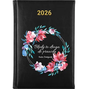 Kalendář Knižkový kalendář 2026 A5 černý