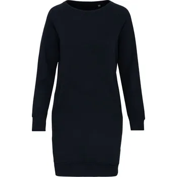 Dámské šaty Malfini Šaty teplákové KARIBA 270g, různé barvy námořní modré XL