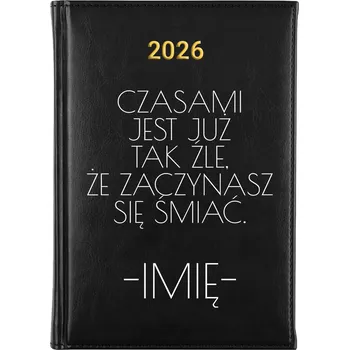 Kalendář Knižkový kalendář 2026 A5 černý