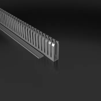 kabelová chránička Kabelová lišta hřebenová Canalplast E144 25 x 80 mm 2 m světle šedá