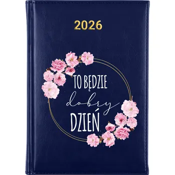 Kalendář Knižní kalendář 2026 A5 modrý