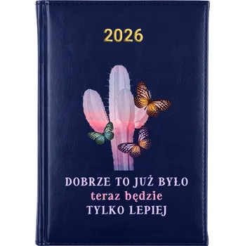 Kalendář Knižní kalendář 2026 A5 modrý