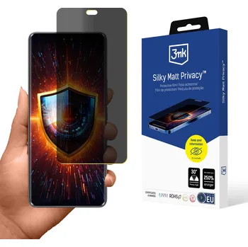 Pouzdro na mobilní telefon HONOR 200 PRO - 3MK SILKY MATT PRIVACY (Ochranná fólie na displej)