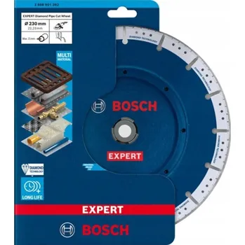 Řezný kotouč Diamantový řezný kotouč na trubky 230 mm BOSCH EXPERT