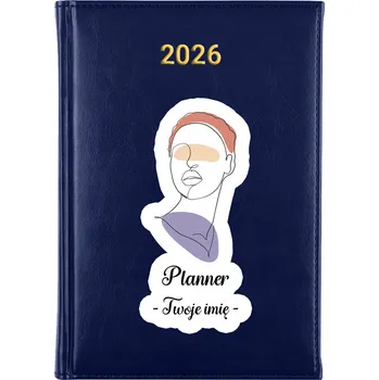 Kalendář Knižní kalendář 2026 A5 modrý