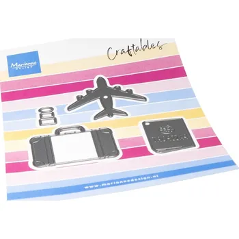 Řezačka papíru Marianne Design Cestování - vyřezávací kovové šablony Craftables (4ks)