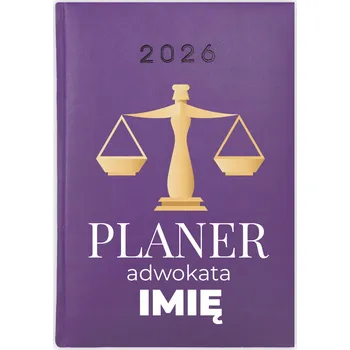 Kalendář Knihový kalendář 2026 A5 fialový