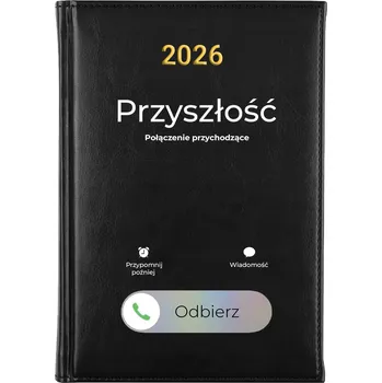 Kalendář Knižkový kalendář 2026 A5 černý