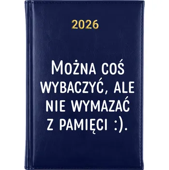 Kalendář Knižní kalendář 2026 A5 modrý