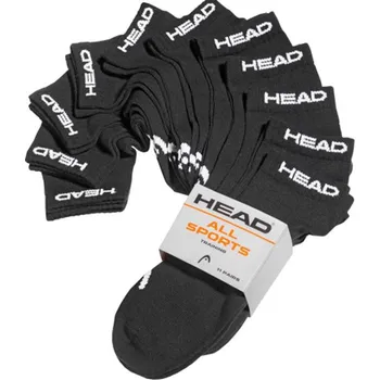 Pánské ponožky Ponožky Head Elements Sneaker Socks 11-Pack Black 39-42