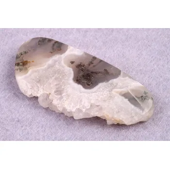 Sběratelství Kabošon Moss Druzy Quartz č.5619 (52x25x6mm)