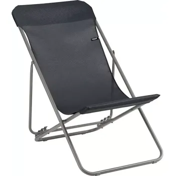 Zahradní lehátko Profi polohovací lehátko HELIO šedá Fonte