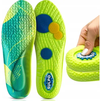 Vložka do bot Sulpo sportovní vložky do bot tlumící nárazy prodyšné velikost 35-37