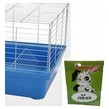 Krmítko pro ptáka Kovové krmítko pro králíka do klece 100cm krmivo