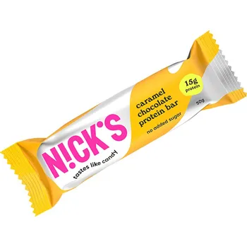 Nick's Proteinová tyčinka s karamelem a čokoládou