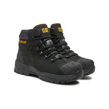 Pracovní obuv Turistická obuv CAT Footwear Everett Ct S3 Wr Ci Hro Src P725322 Černá 40