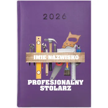 Kalendář Knižní kalendář 2026 A5 FunnyCase fialový