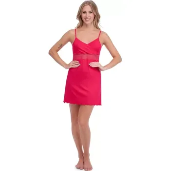 Dámská noční košile Cheri/10630 - noční košilka Follia modal, L, třešňová