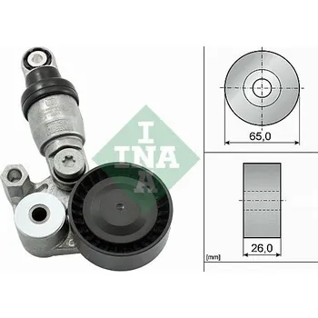 Napínák, žebrovaný klínový řemen Schaeffler INA 533 0129 10