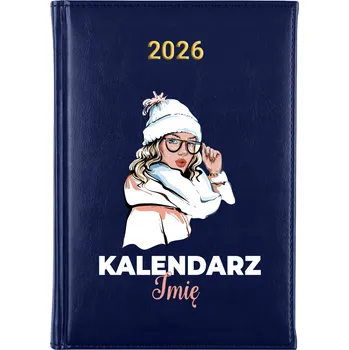 Kalendář Knižní kalendář 2026 A5 modrý