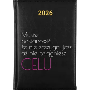 Kalendář Knižkový kalendář 2026 A5 černý