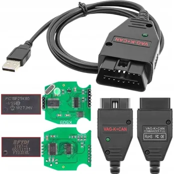 Autoelektronika Diagnostický interface VAG K+CAN COMMANDER 1.4 A3 A4 A6 LEON ŠKODA OCTAVIA