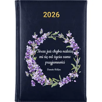 Kalendář Knižkový kalendář 2026 A5 FunnyCase modrý