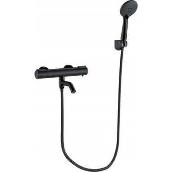 Vodovodní baterie CALDO Termostatická sprchová baterie hadice sprchová hlavice chrom TLYT131BL