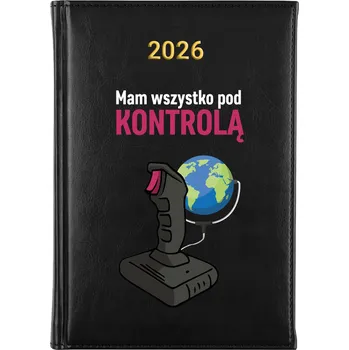 Kalendář Knižkový kalendář 2026 A5 černý