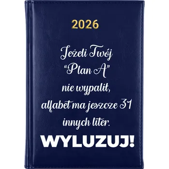 Kalendář Knižní kalendář 2026 A5 modrý