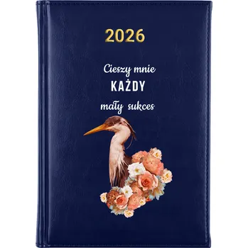 Kalendář Knižní kalendář 2026 A5 modrý