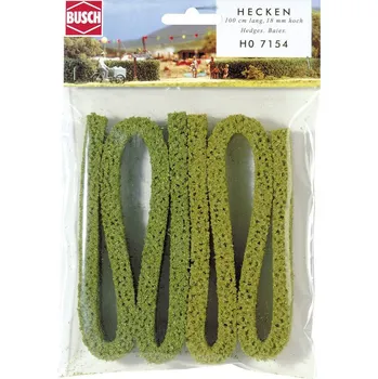 Modelová železnice Busch 7154 křoví 18 mm zelená