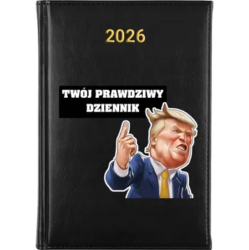 Kalendář Knižkový kalendář 2026 A5 černý