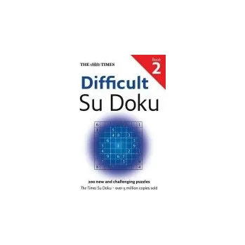 Times Difficult Su Doku Book 2 - The Times Mind Games