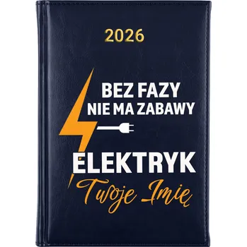 Kalendář Knižkový kalendář 2026 A5 FunnyCase modrý