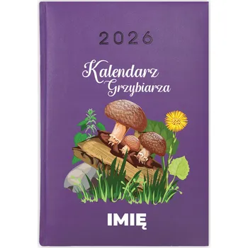 Kalendář Knihový kalendář 2026 A5 fialový