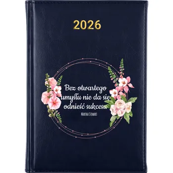 Kalendář Knižkový kalendář 2026 A5 FunnyCase modrý