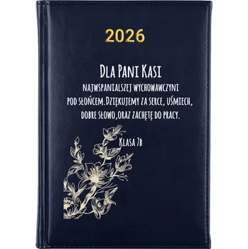 Kalendář Knižkový kalendář 2026 A5 FunnyCase modrý