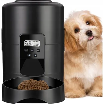 Miska pro psa AUTOMATICKÝ INTELIGENTNÍ DÁVKOVAČ KRMIVA PRO PSA KOČKU ZÁSOBNÍK MISKA 2L