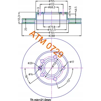 Posilovač řízení ATM Mikoda 0729