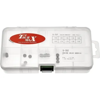 sada ventilových podložek Suzuki (průměr 7,5 mm, 50 ks), Tourmax