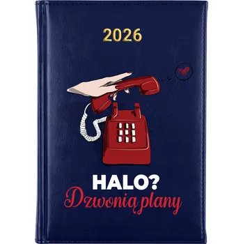 Kalendář Knižní kalendář 2026 A5 modrý