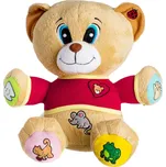 Interaktivní medvídek Teddies 30 cm zvukový, vícebarevný