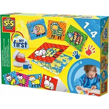 kreativní sada Barvy na prsty s obrázky Ses Creative My first