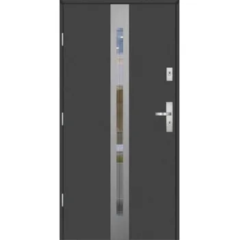 Vchodové dveře KMT Vchodové dveře KMT 54 PLUS Silver 11s9