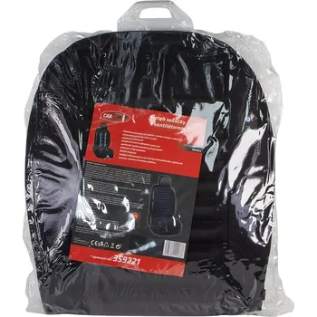 Potah sedadla Carclever 359221 přední 1 ks černý