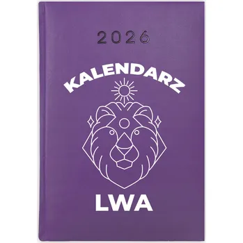 Kalendář Knihový kalendář 2026 A5 fialový